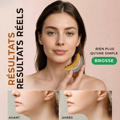 Brosse de massage lymphatique