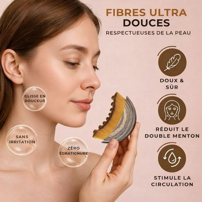 Brosse de massage lymphatique